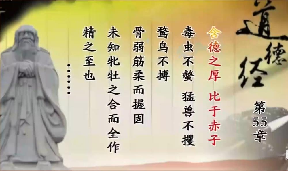 曾仕强教授解读《道德经》第五十五章