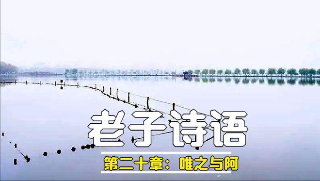 傅佩荣教授讲解《道德经》第二十章：圣人的修炼的方法